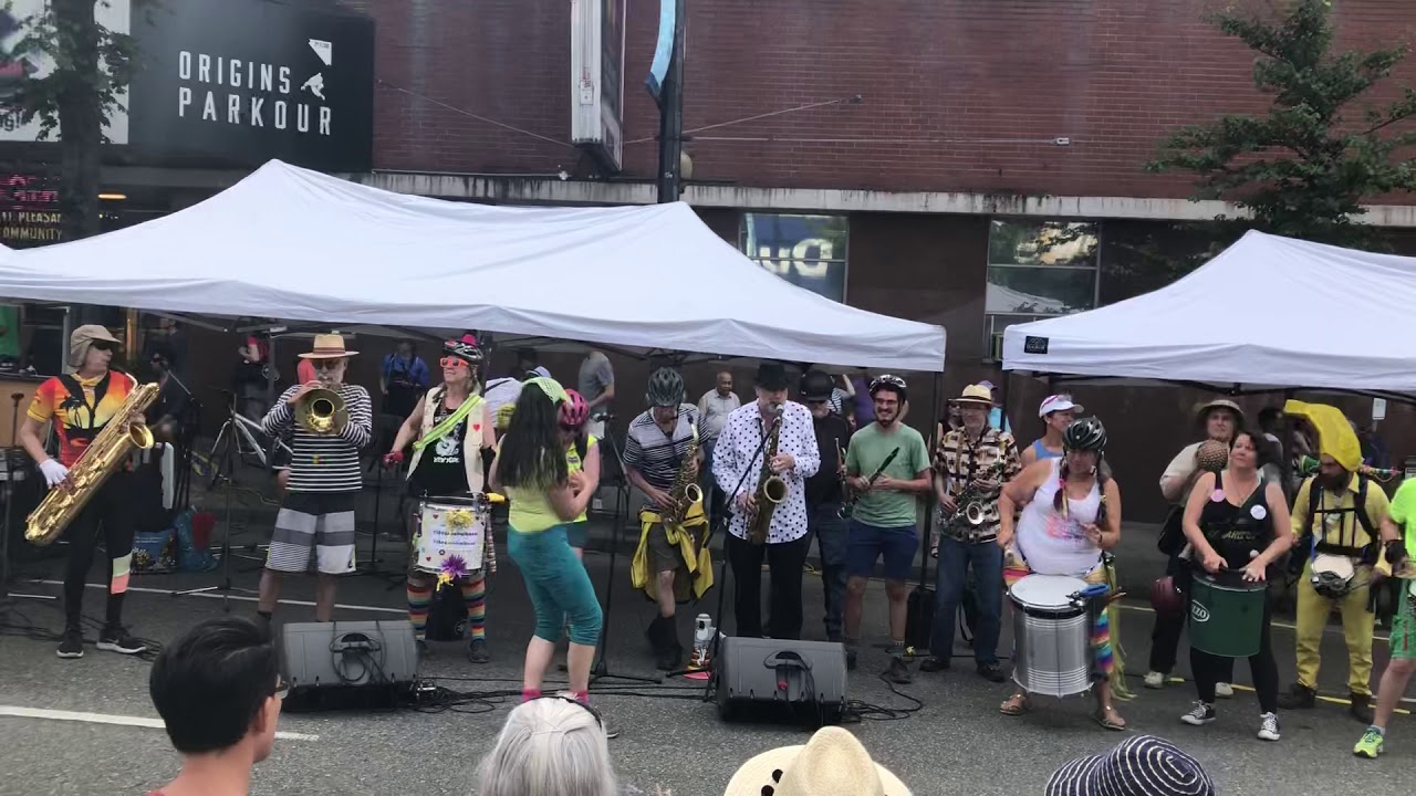 The Carnival Band Main Street Car Free Day Vancouver 2019