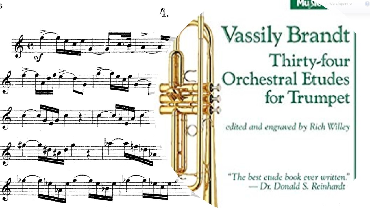 34 Orchestral Studies by Vassily Brandt - 04 [TRUMPET STUDIES]