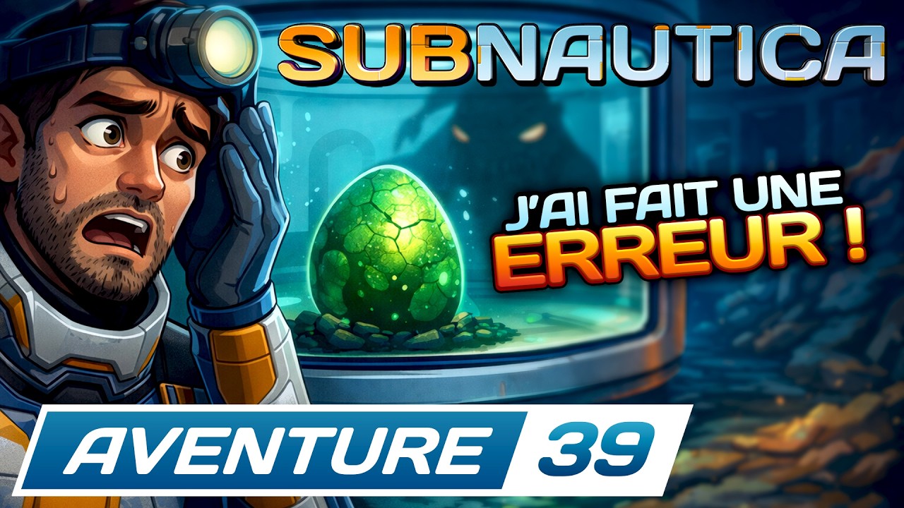 🤿  J’ai peut-être fait une ÉNORME ERREUR ...😰 ► SUBNAUTICA [E39]
