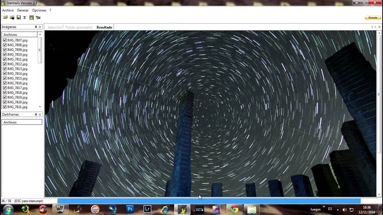 Tutorial Rapido Startrails