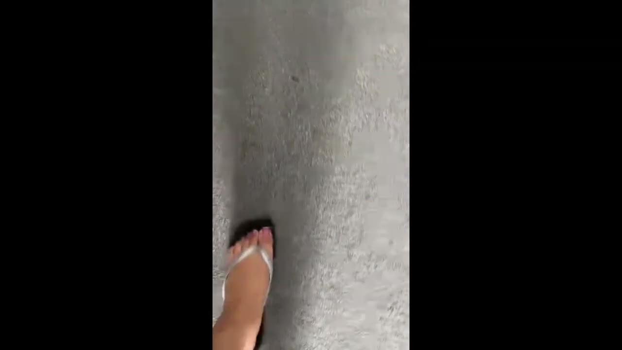 Girl from indonesia crushing bugs with her sandals ( Follow my  