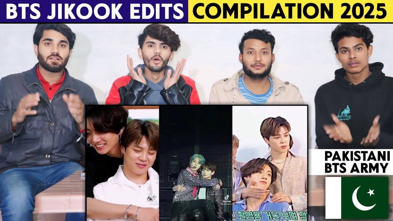Bts Jikook Edits Compilation - Pakistani Reaction - Shan Rajpoot