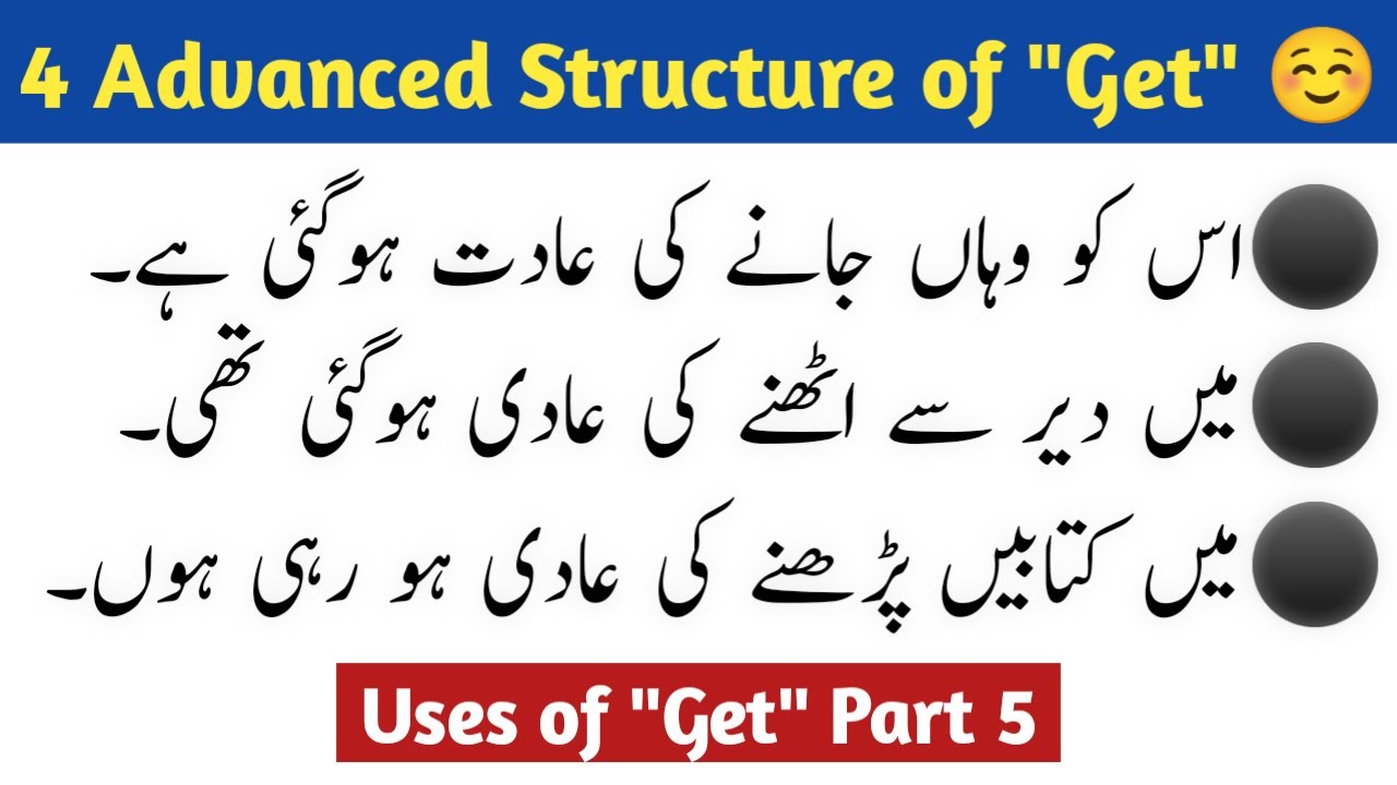4 Spoken English Structures of 