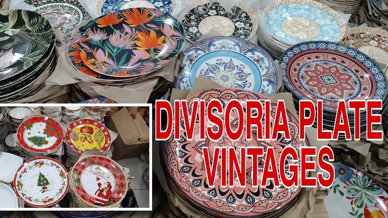 Divisoria Ceramic Plate Supplier /Vintages