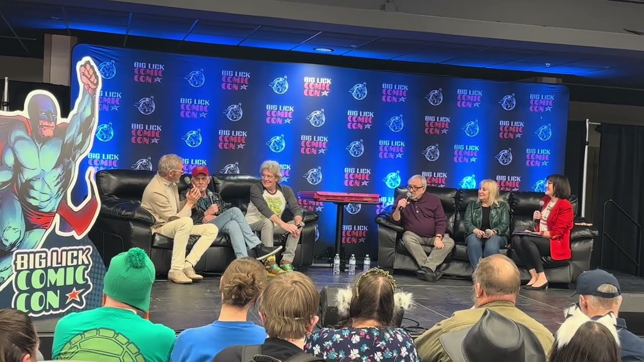 TMNT Cast from 1987-1996 at Big Lick Comic Con 2025