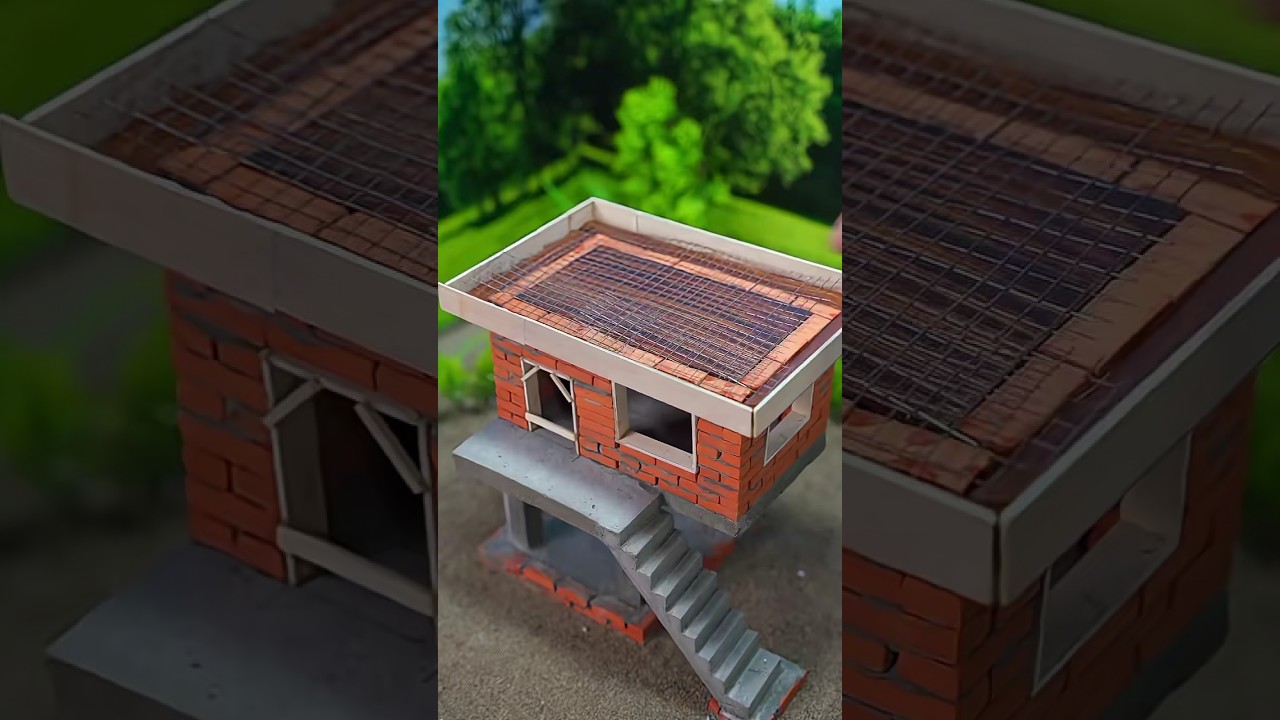 Amazing Mini House Model | Realistic Tiny Home 🏘️🏡