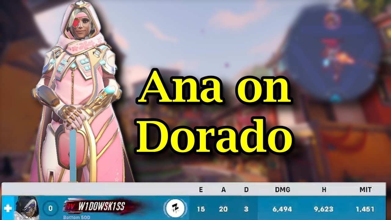 Making Ana Work on Dorado | Grandmaster Ana Gameplay - Overwatch 2