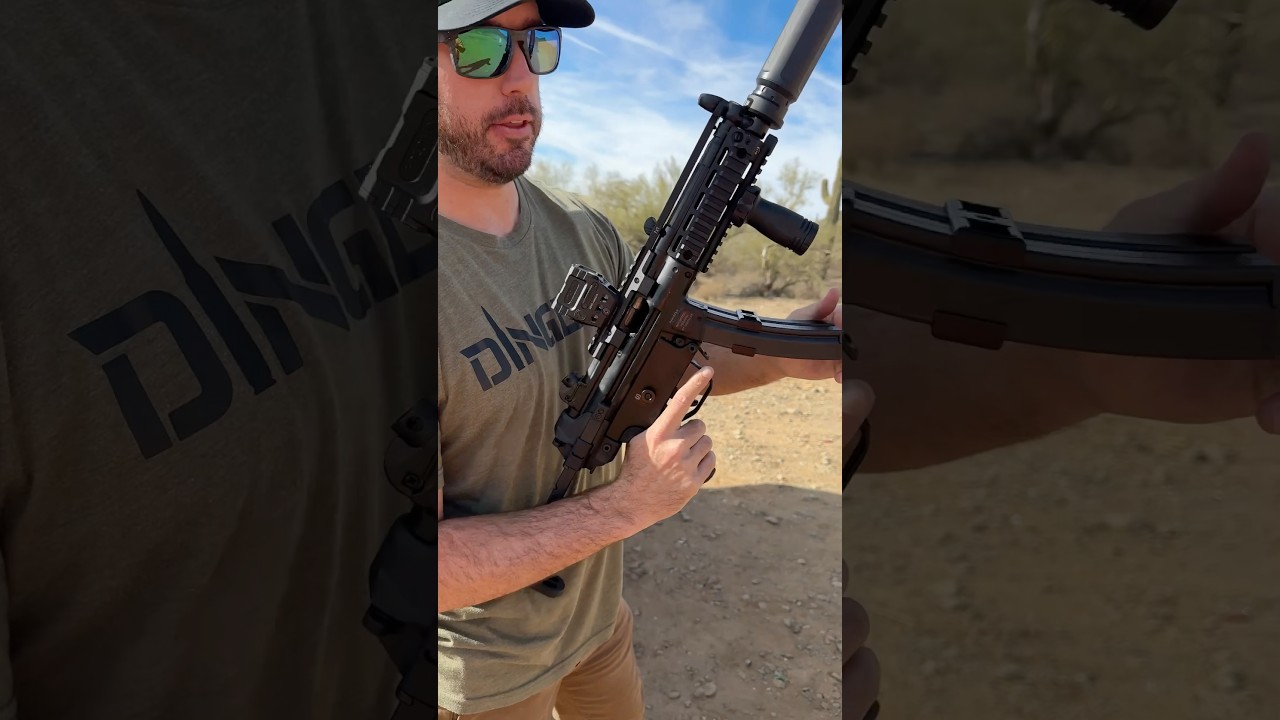 Новые боеприпасы &laquo;Красной ракеты&raquo; звучат как ослабленный пистолет #mp5 #ammo #9mm #suppressor #pi...