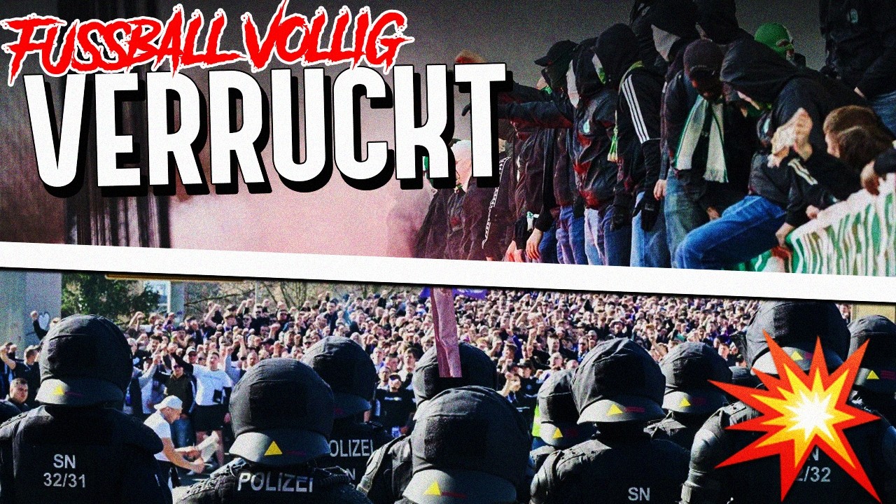 Wolfsburg vs. HSV eskaliert! Ulm & Aue-Fans außer Kontrolle!