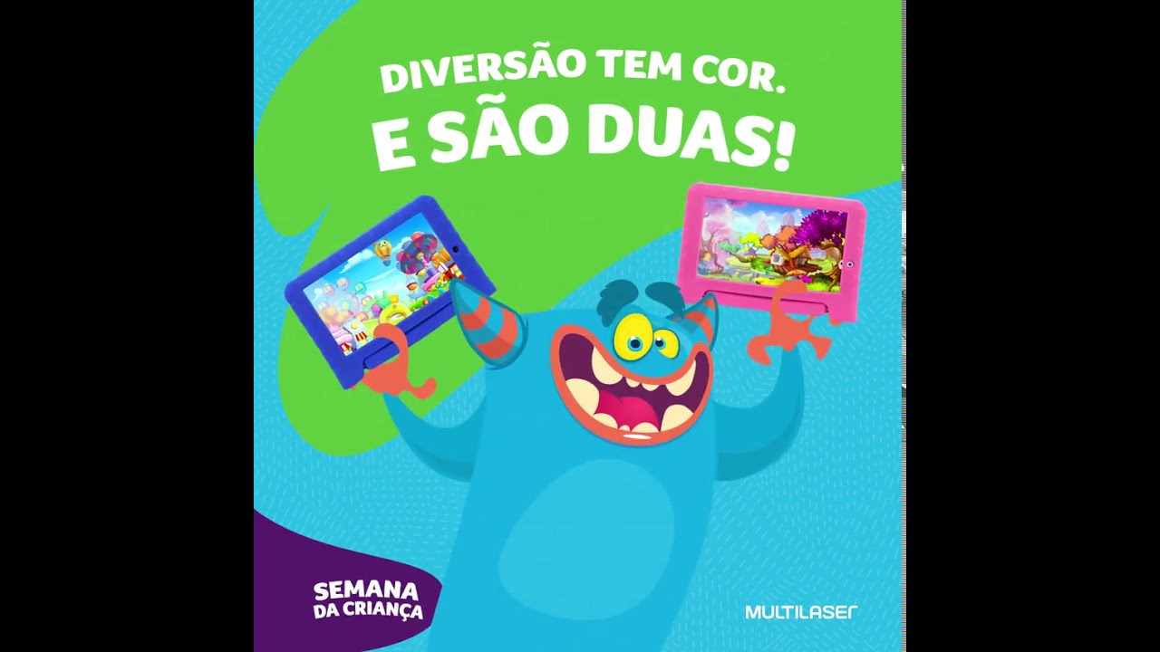 Tablet Multilaser Kids Pad Plus Azul Infantil Nb278 - Dispon&iacute;vel na Super25