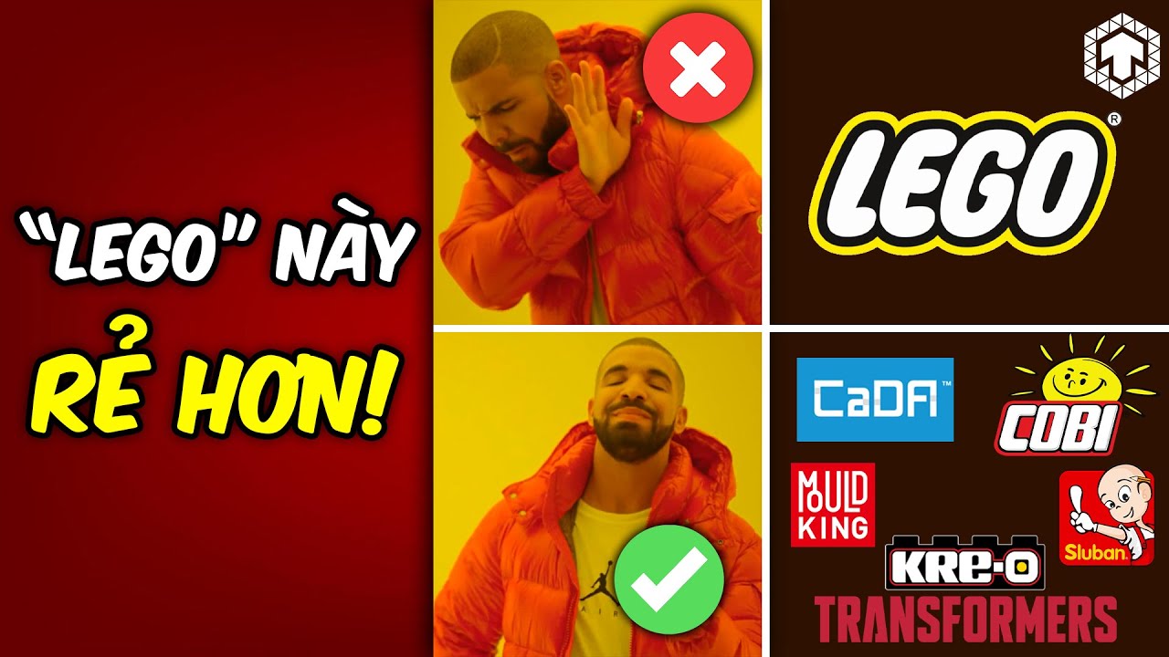 LEGO QU&Aacute; ĐẮT!? Đ&acirc;y L&agrave; Những Thương Hiệu Thay Thế Lego Tuyệt Vời | Tổng Hợp LEGO | Ten Tun