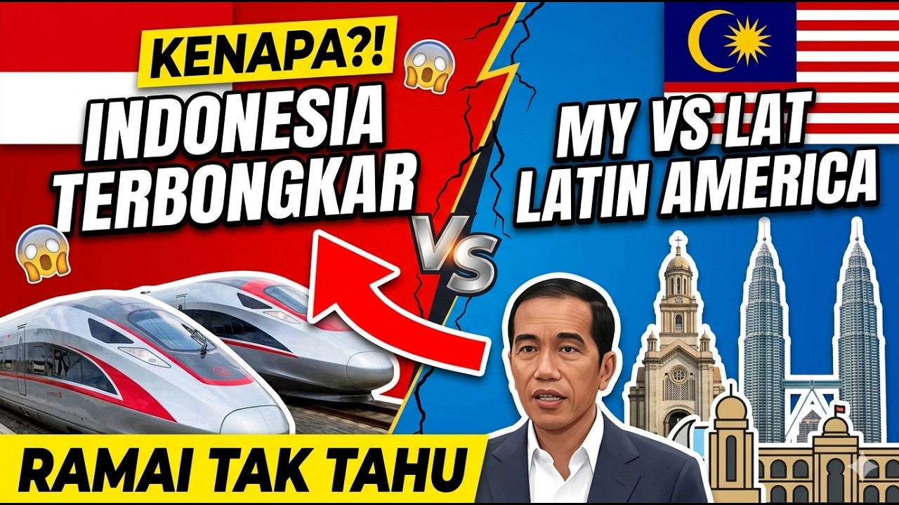 Malaysia is Speechless! Watching Indonesian Trains SHOCK Latin America