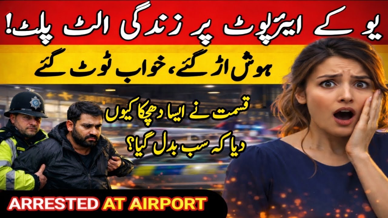 UK Shock: Pakistani&rsquo;s Immigration Dream Shattered  Arrested at Airport After 19 Years?