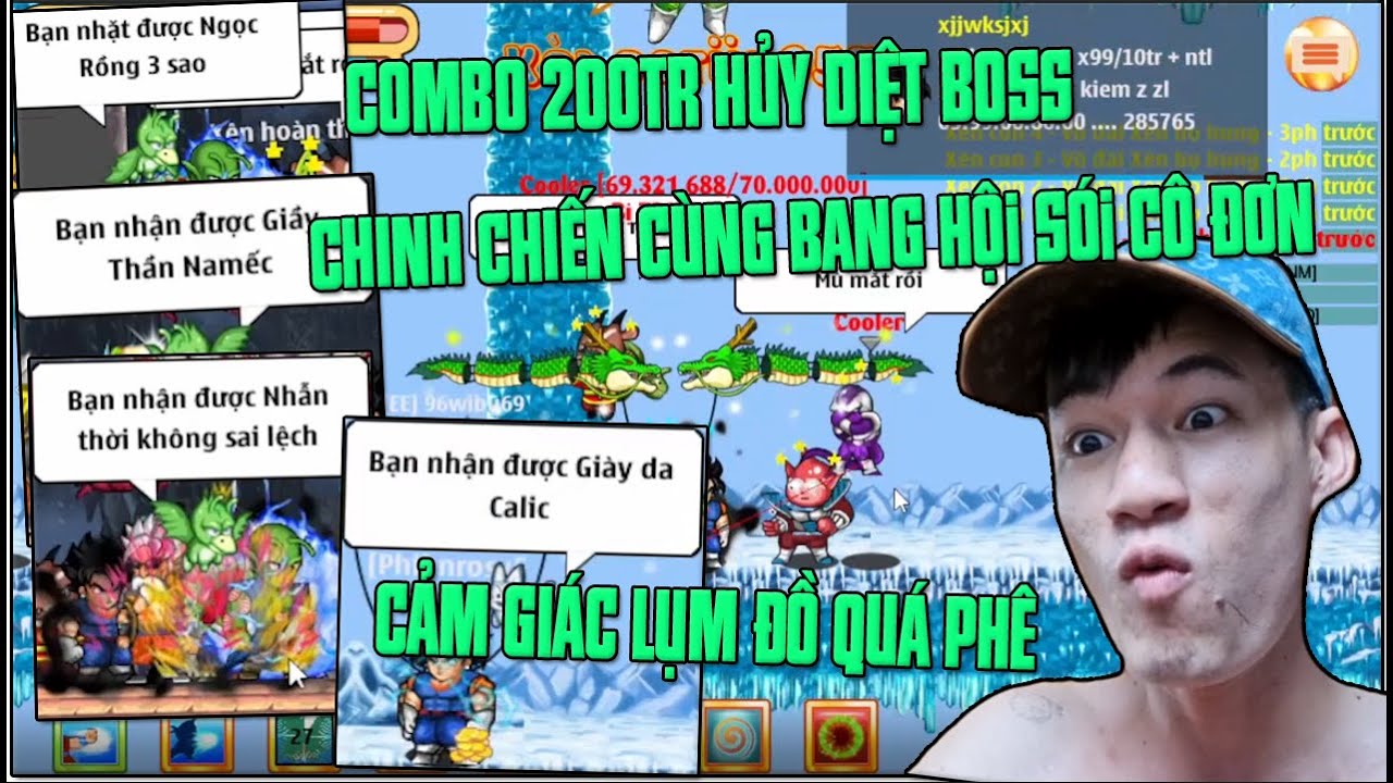 Được AE Sv5 Rủ Qua Giao Lưu ...C&acirc;n Mọi Loại Boss Sv5...Combo Hủy Diệt Boss Lụm Đồ Khủng