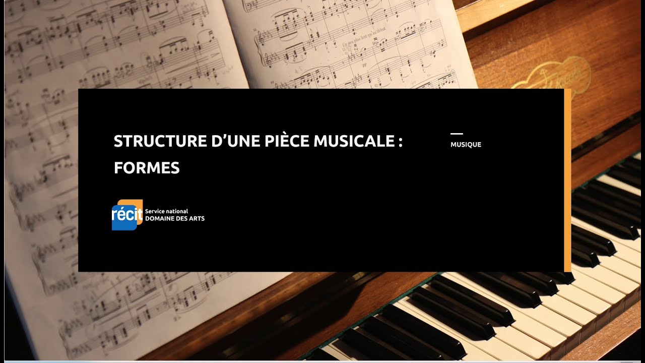 Structure d'une pièce musicale : forme