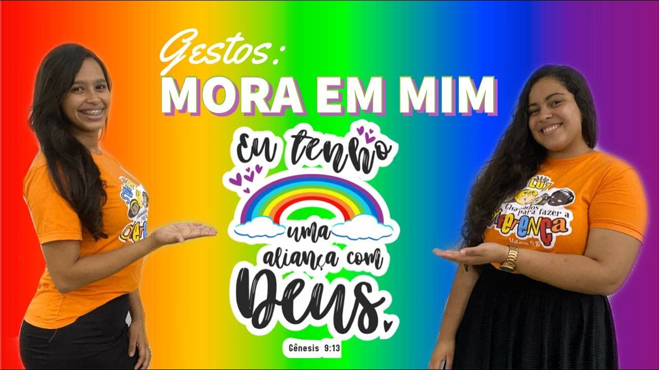 INFANTIL | Gestos Louvor : MORA EM MIM- Canção e Louvor