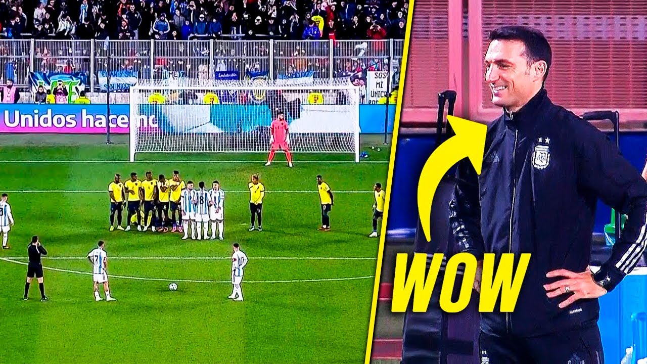 Cuando los Tiros Libres de Lionel Messi se Convierten en Arte! 🎨⚽️ ᴴᴰ