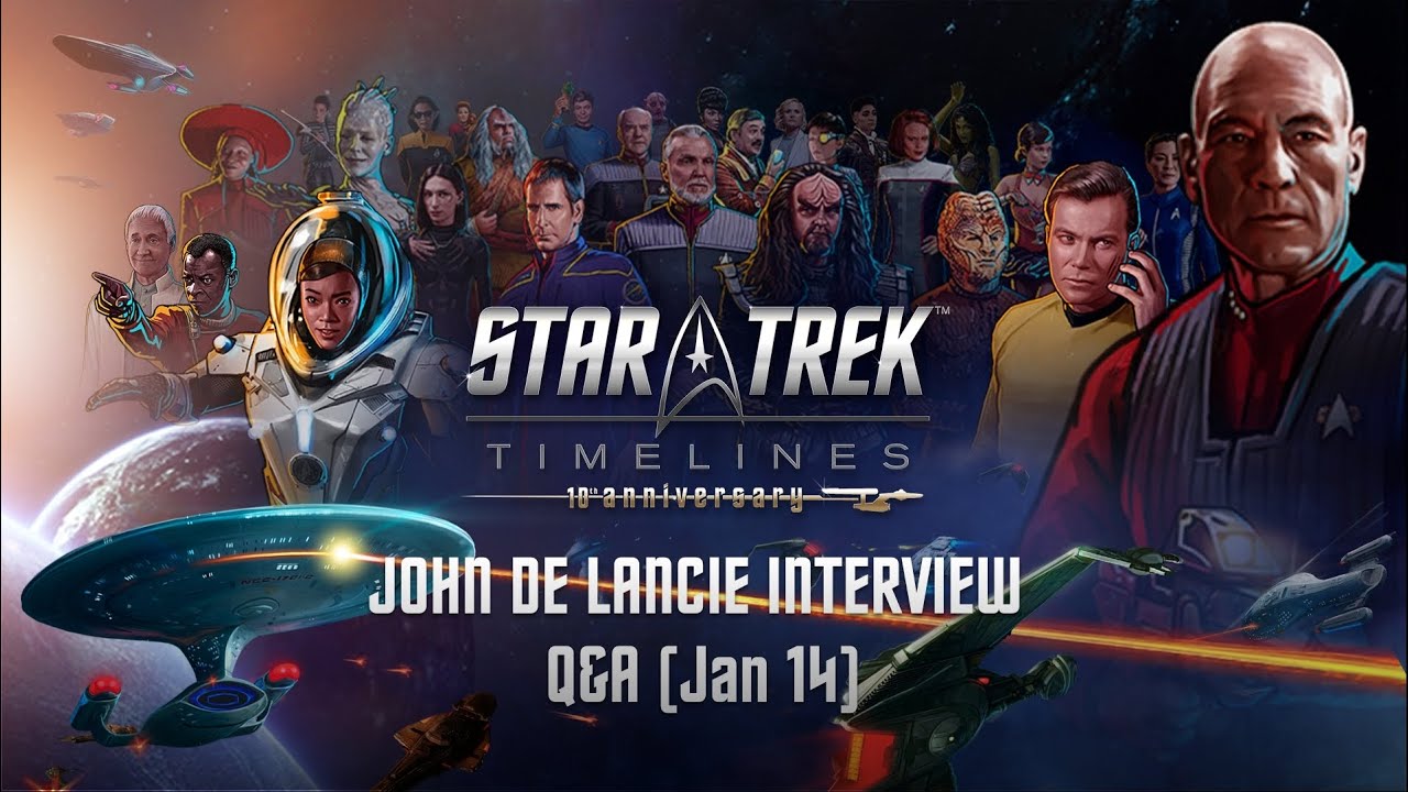 John De Lancie - Star Trek Timelines 10th Anniversary - January 14th, 2026