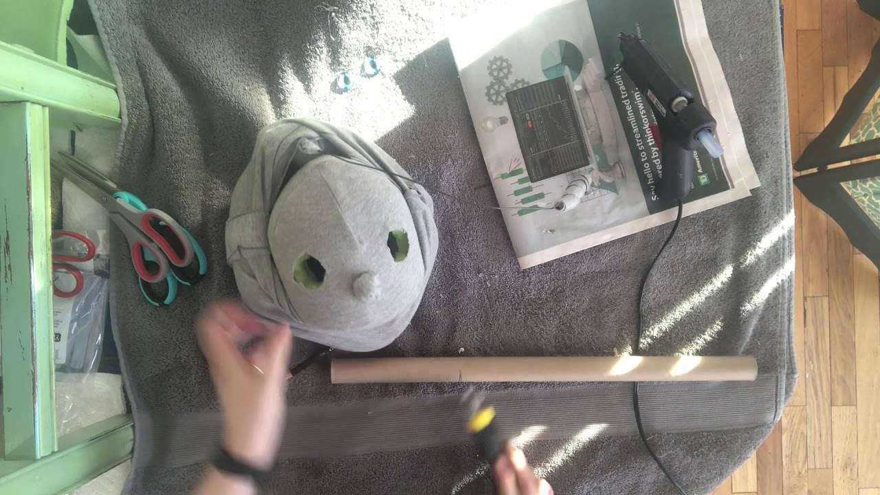 Puppet blinking eyes, Type 2