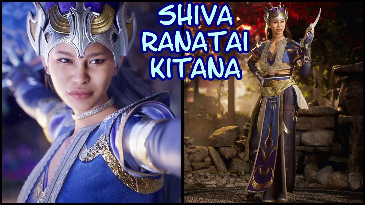Shiva Ranatai Kitana - Skin Showcase - Intros & Victories - Mortal Kombat 1