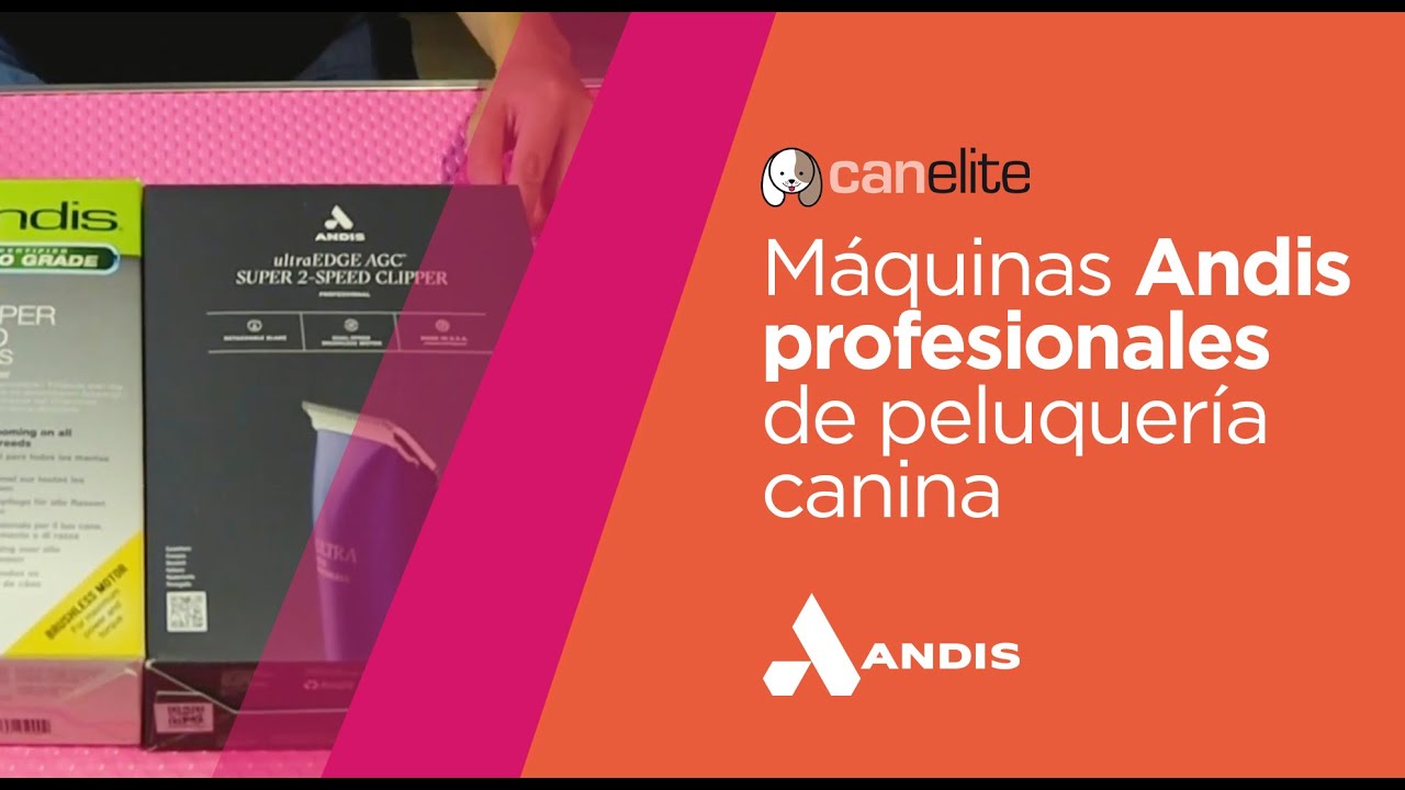 Máquinas profesionales Andis de peluquería canina