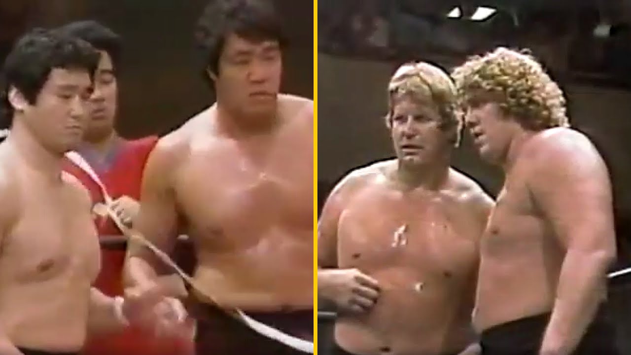 Stan Hansen & Terry Gordy vs Tenryu & Tsuruta 1983 08 26