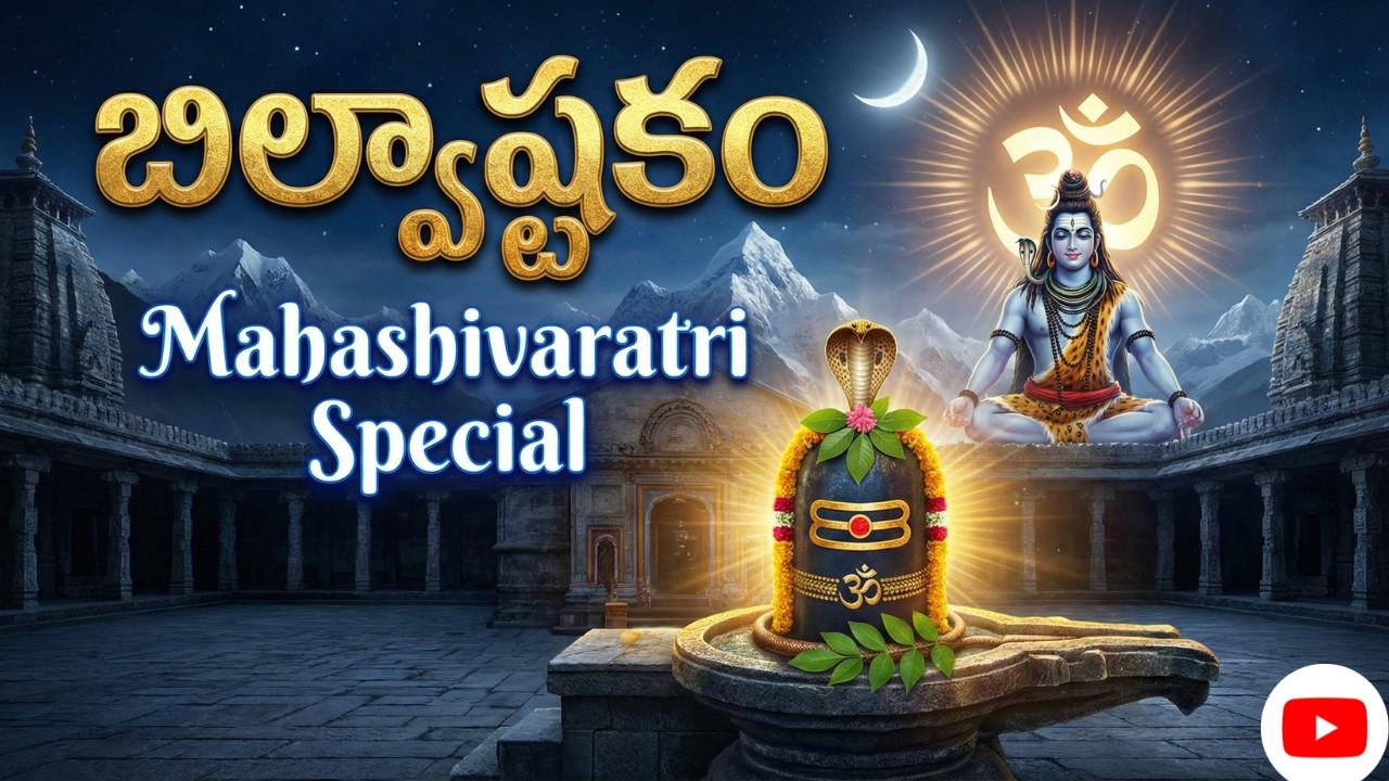 బిల్వాష్టకం | Most Powerful Bilvashtakam | Ekabilvam Shivarpanam | Shiva | Mahashivaratri Special