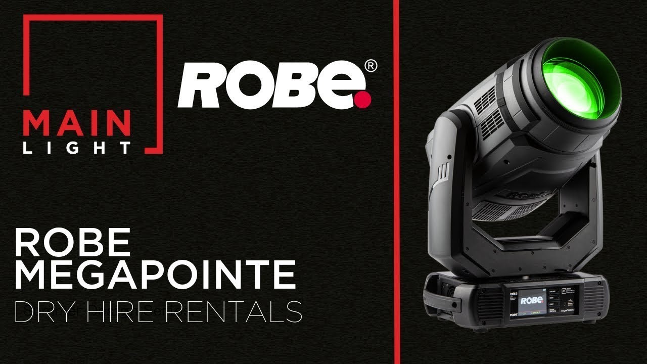 Product Demo: Robe MegaPointe