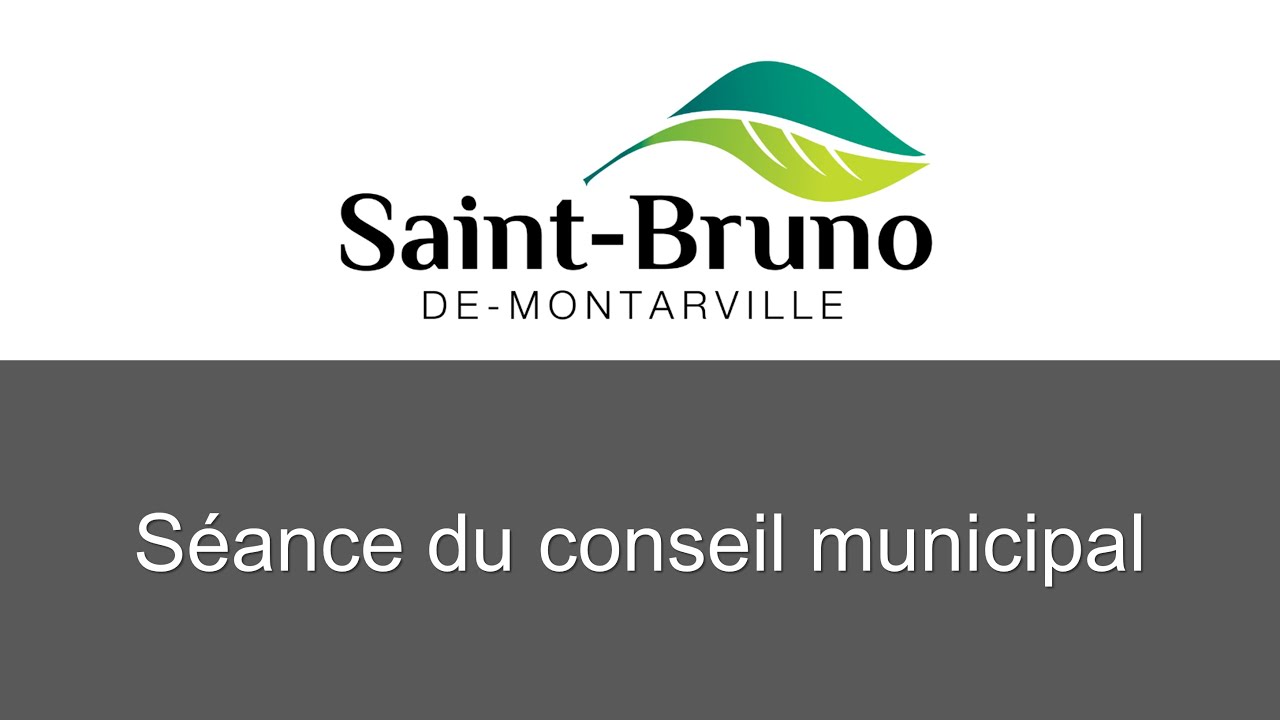 Séance du conseil, 20 janvier 2026 Ville de Saint-Bruno-de-Montarville