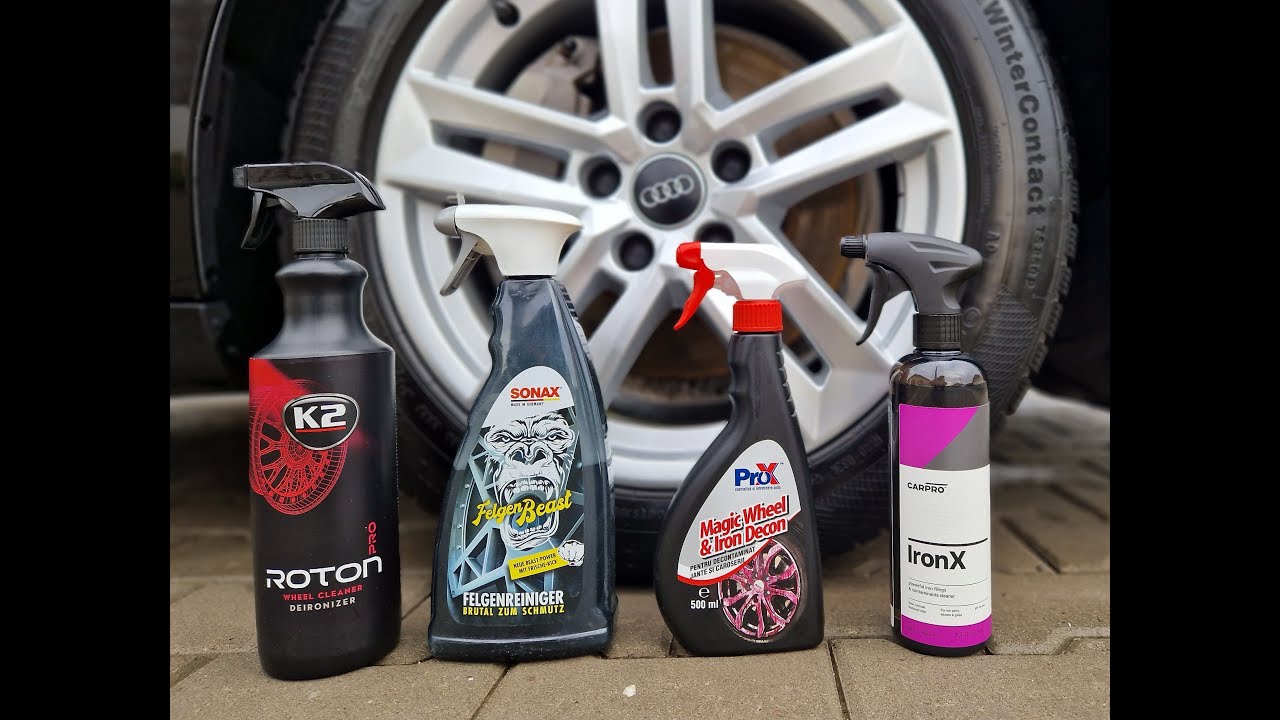 BEST WHEEL CLEANER? Felgen Beast - SONAX, Iron X - CAR PRO, Roton Pro - K2, Magic Wheel - PRO-X?