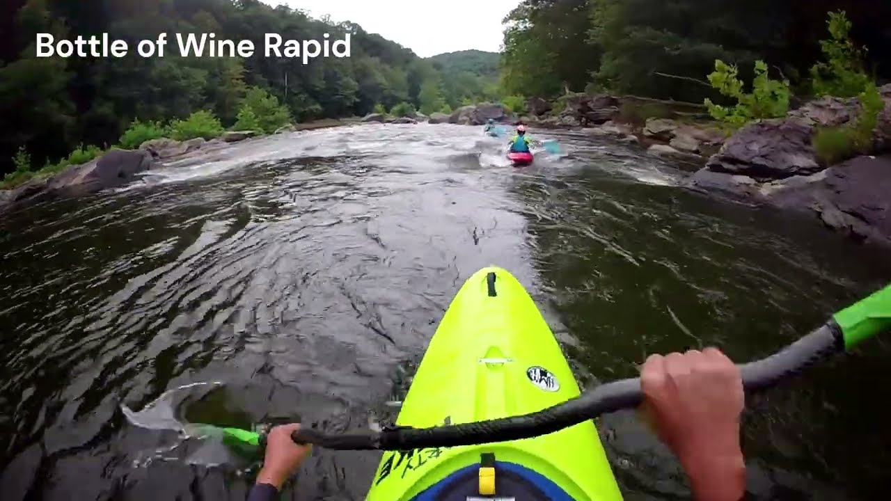 Lower Youghiogheny River Easy/Beginner lines 2.06FT 9/6/25 (Prijon Party Pike)