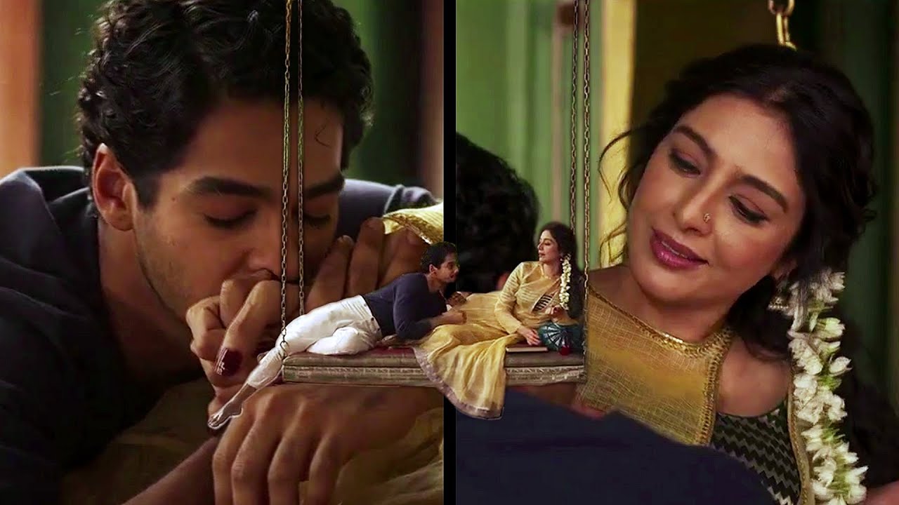 tabu & ishaan khatter - aaj jane ki zid na karo