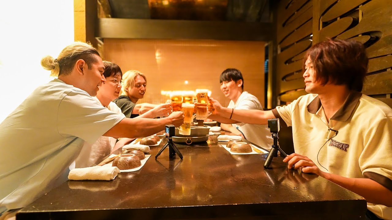 久しぶりに５人だけで飲みに行きました