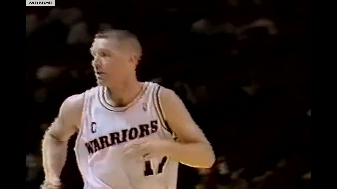 Clyde Drexler & Terry Porter Battle Chris Mullin & Tim Hardaway In Oakland! 1992
