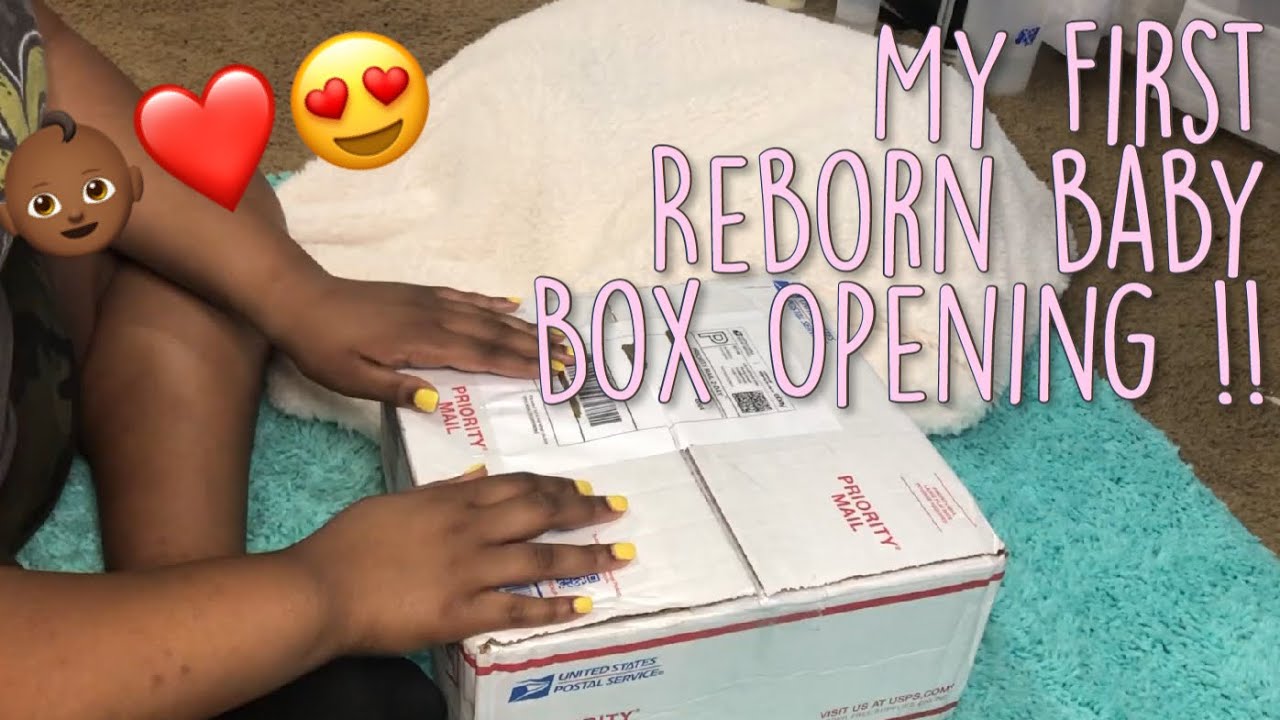 SHE’S HERE!! My First Reborn Baby Ever Box Opening!!