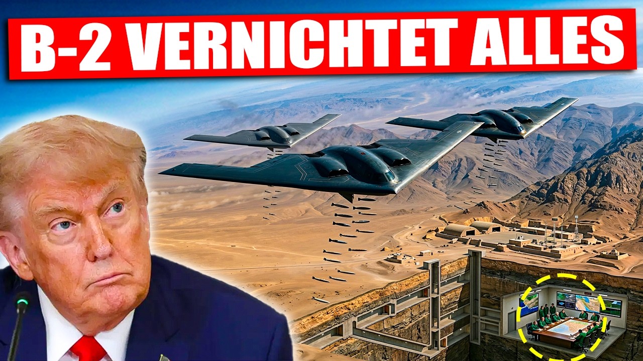 USA entdecken geheime Anlage Teleghan-2 – B-2 zerstört Irans tiefstes Untergrundprojekt
