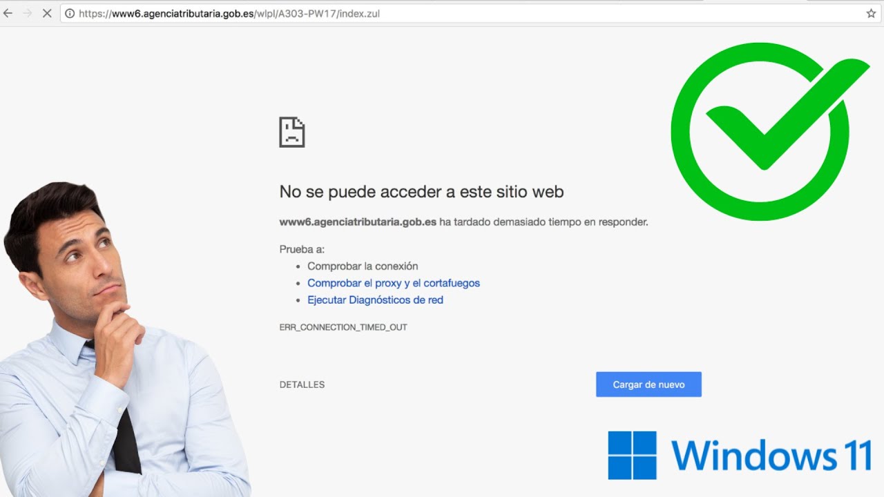No se puede acceder a este sitio web tard&oacute; demasiado en responder ERR_CONNECTION_TIMED_OUT