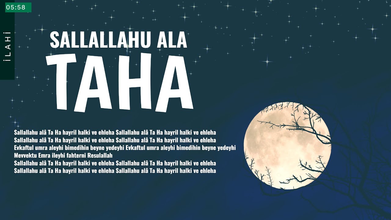 SALLALLAHU ALA TAHA / MEHMET EMİN AY