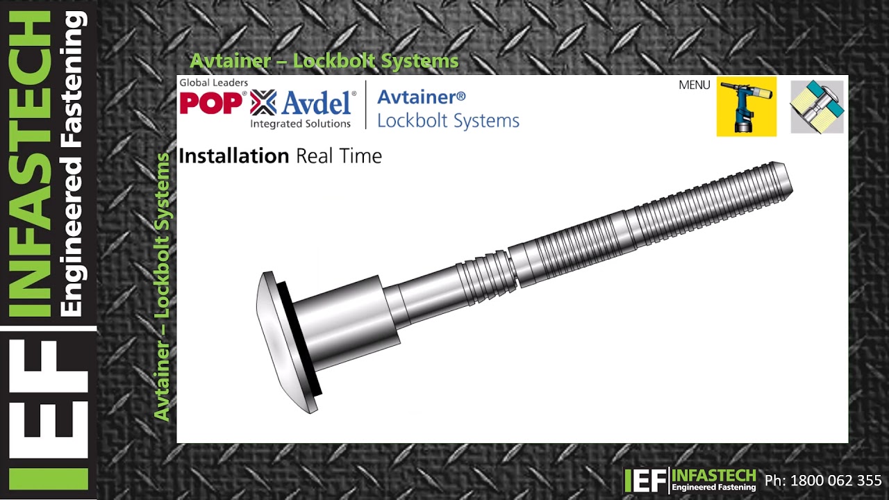 Avtainer Lockbolt Systems