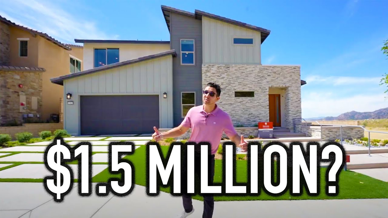 New Construction Home Tour in Los Angeles with Incredible Views! (Pulte Homes in Chatsworth)