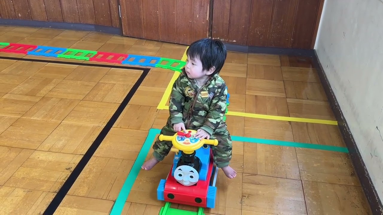 トーマスにのろう♪