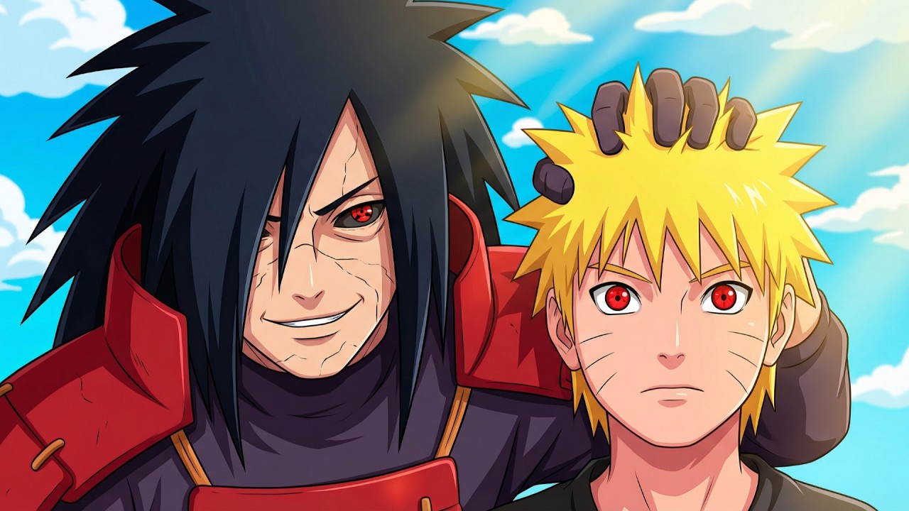 ¿Y si MADARA Hubiera ENTRENADO a NARUTO desde BEBÉ? #fanmade  #whatif