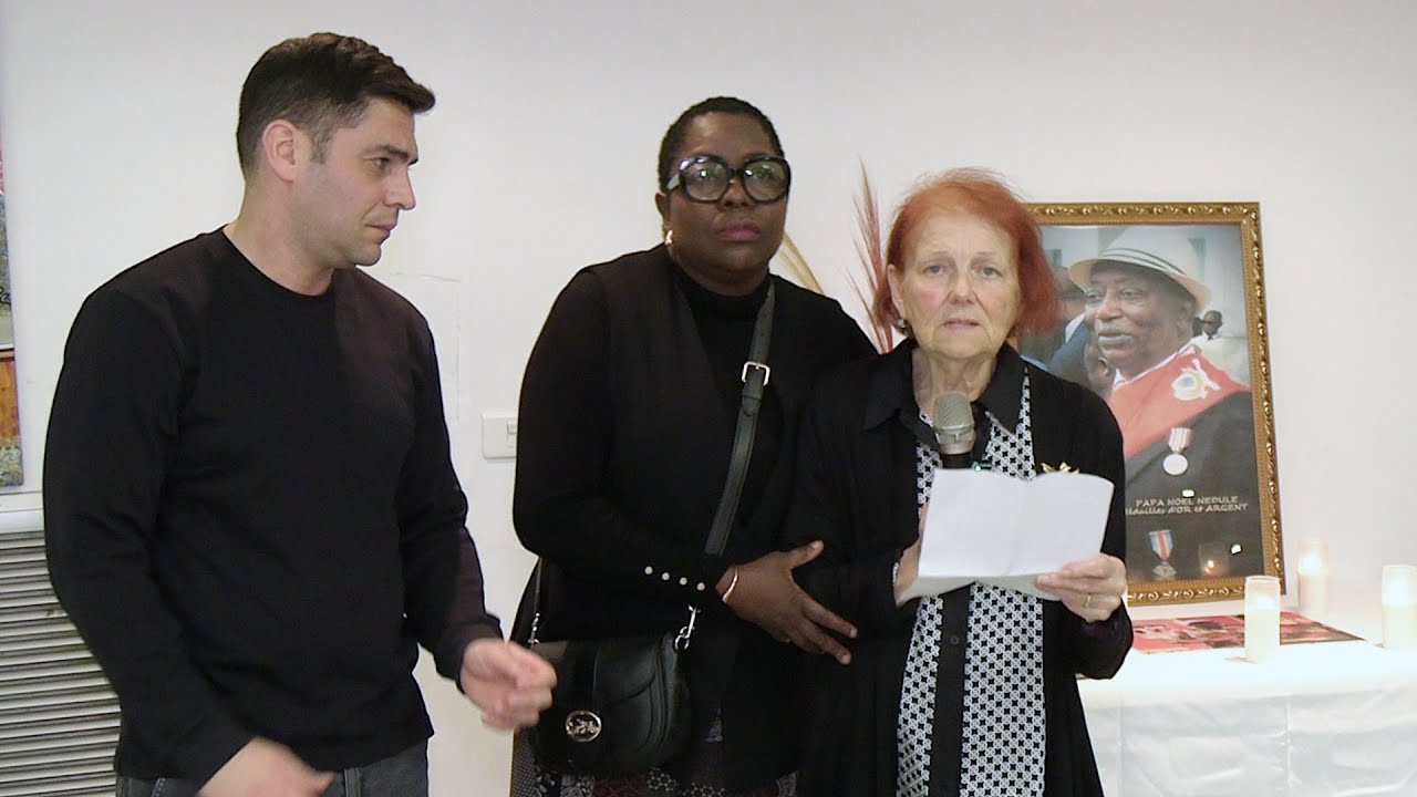 La ville de Grigny rend Hommage à Antoine Nedule Monswet  PAPA NOEL   | Frenzi NZINGA  | b-oneuropa