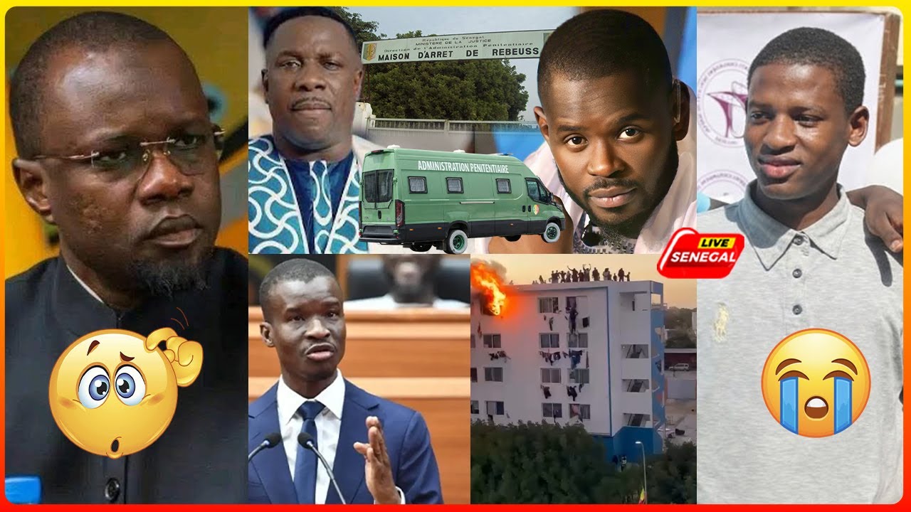 🛑UCAD un Etudiant Tų€- Sonko muet- Campus fermé-  Pape Cheikh  et Djiby dramé sous mandat de dépot