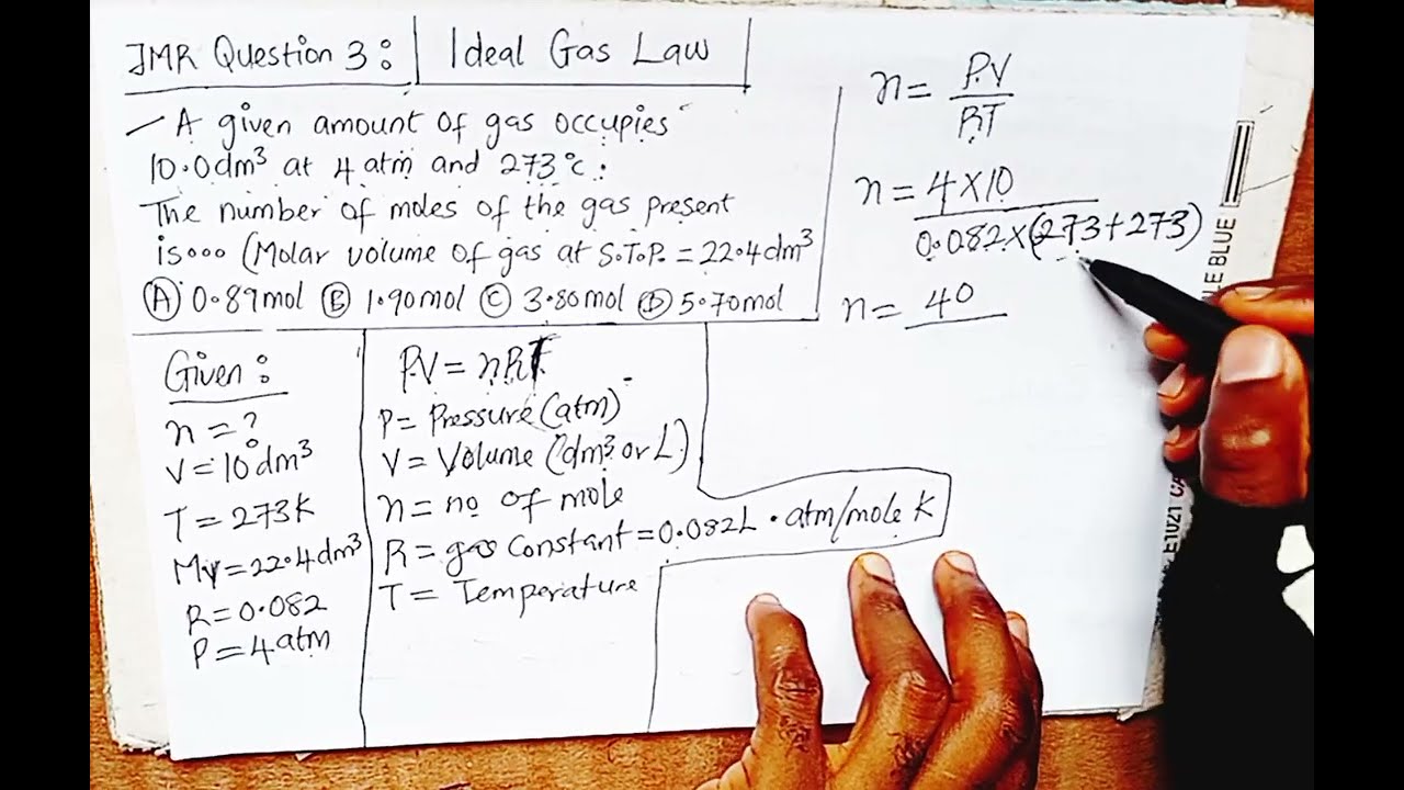 HOW TO CRUSH CHARLES LAW & IDEAL GAS CALCULATIONS IN JAMB 2026 PHYSICS IN 30 SECONDS