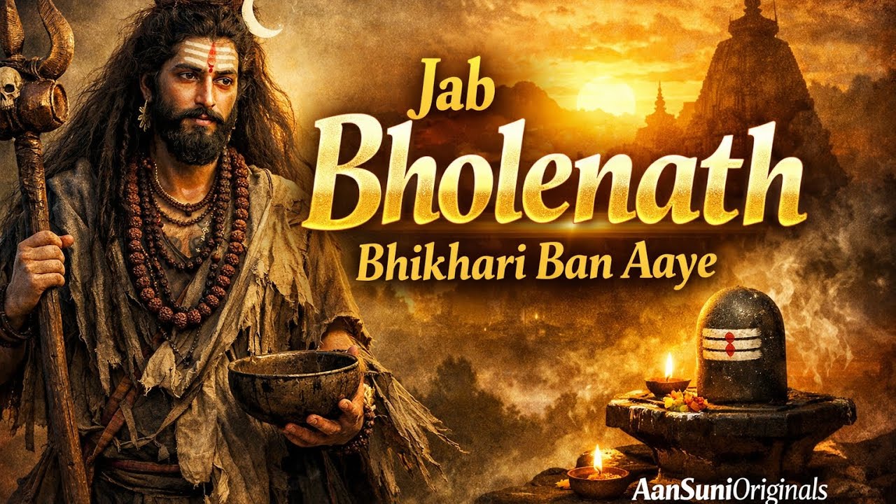 Jab Bholenath Bhikhari Ban Aaye | Shiv Bhajan | Bam Bam Bhole | Har Har Mahadev | AanSuniOriginals