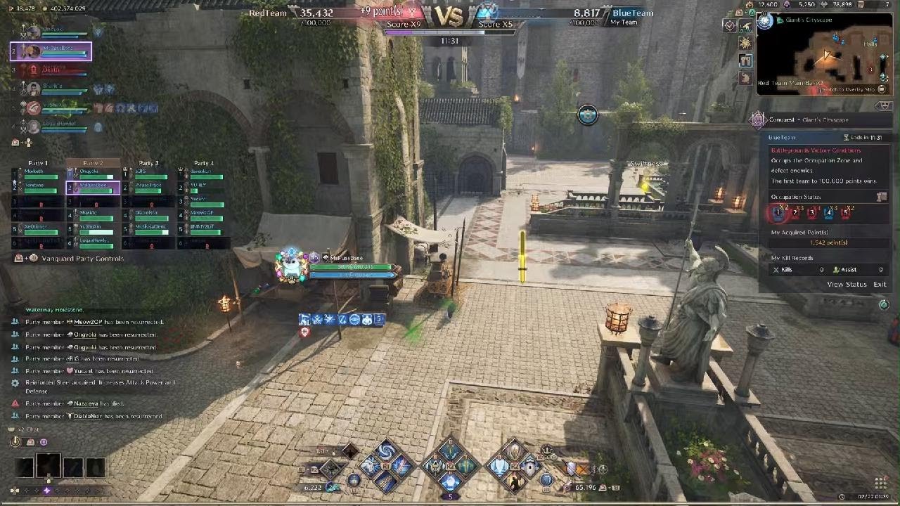 Throne And Liberty new Battleground templar test and my build still good
