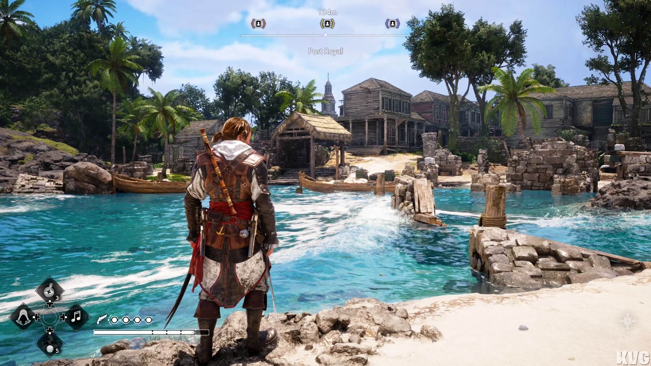 Assassin's Creed Black Flag Resynced - Explorer Outfit - Gameplay (PC UHD) [4K60FPS]