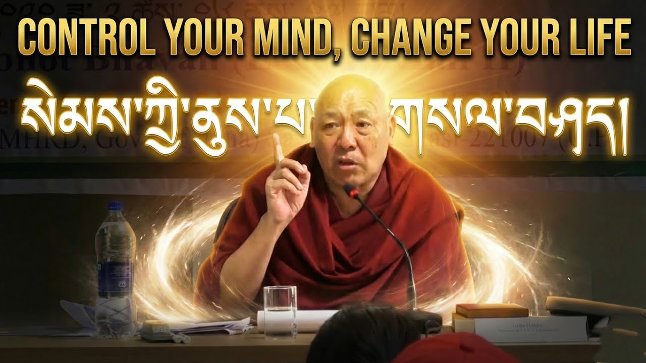སེམས་ཀྱི་ནུས་པ་ལ་གསལ་བཤད། དགེ་བཤེས་ལྷག་རྡོར། – Control Your Mind, Change Your Life