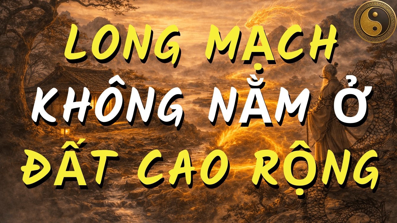 🏡 LONG MẠCH Kh&ocirc;ng Nằm Ở Đất Cao Rộng &ndash; B&iacute; Mật &Iacute;t Người Biết 🐉 | T&agrave;i Vận Thức Tỉnh